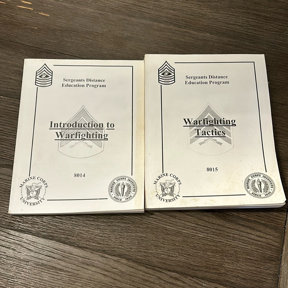 United States Marine Corps sergeants distance education program books 8014 8015